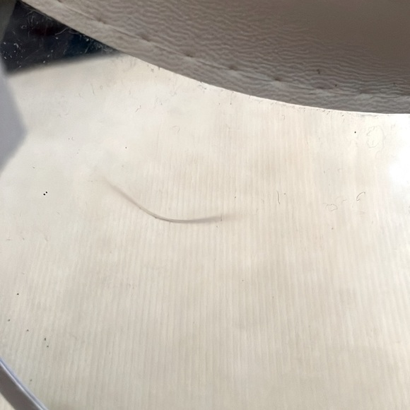 NWT 8 Oak Lane White & Clear “Bride” Visor - Picture 4 of 7